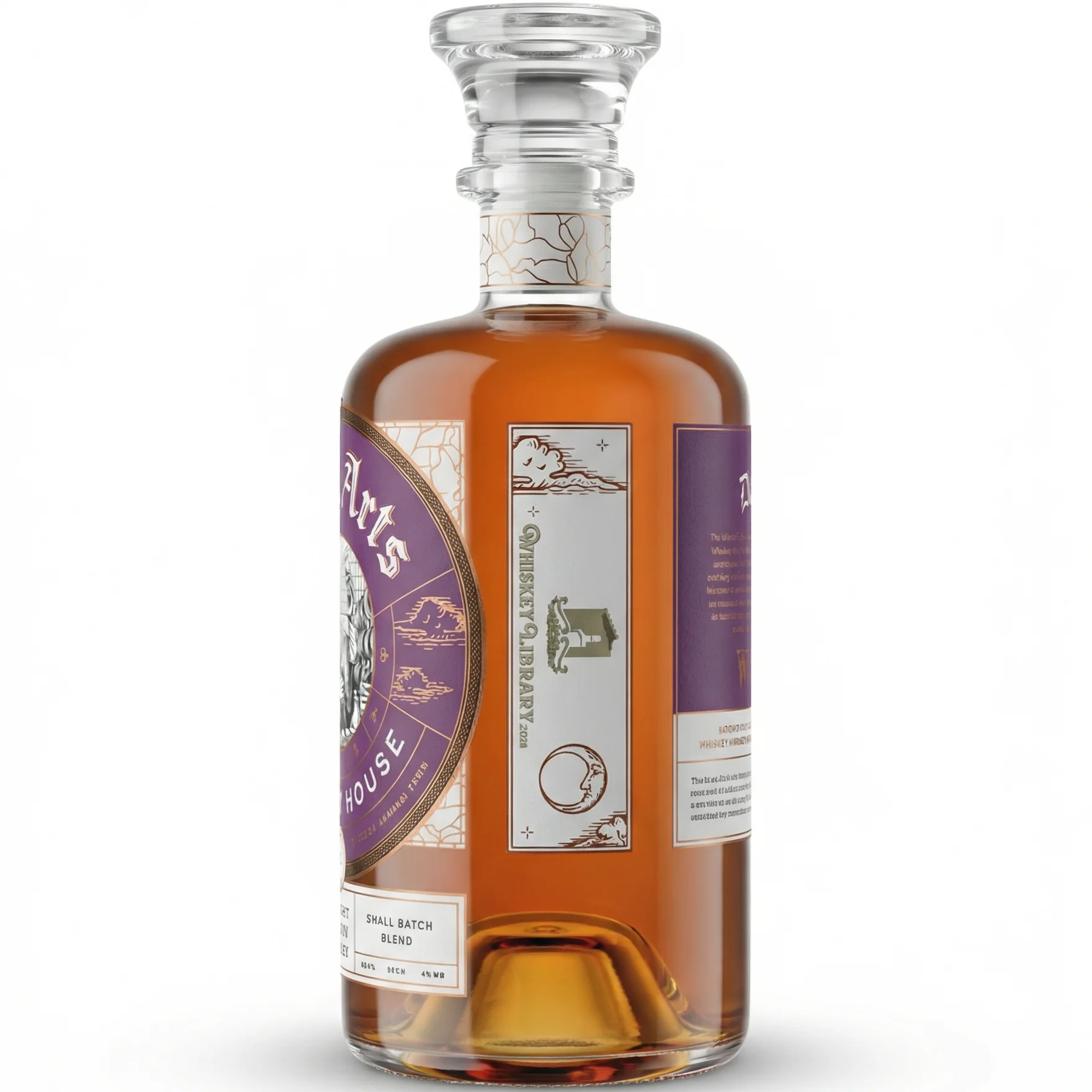 Dark Arts Whiskey House 11 Years Old  Whiskey Library 10 Barrel Blend Batch #1 750ml - Image 2